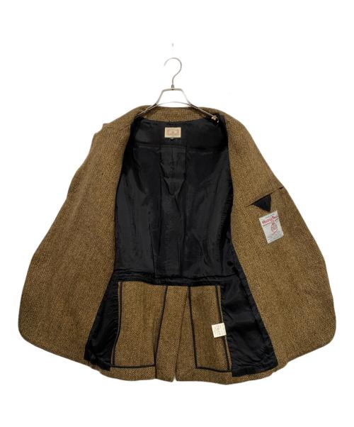 HOLDFAST（ホールドファスト）HOLDFAST (ホールドファスト) Harris Tweed (ハリスツイード) ウールジャケット ブラウン サイズ:SIZE 42の古着・服飾アイテム