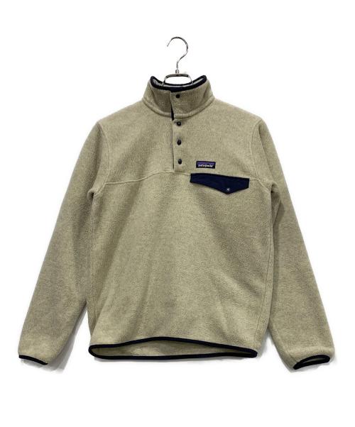 Patagonia SYNCHILLA（パタゴニア シンチラ）Patagonia SYNCHILLA (パタゴニア シンチラ) ライトウェイト・シンチラ・スナップT・プルオーバー アイボリー サイズ:XSの古着・服飾アイテム