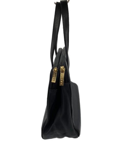 LOEWE（ロエベ）LOEWE (ロエベ) アナグラム　ハンドバッグ ブラックの古着・服飾アイテム