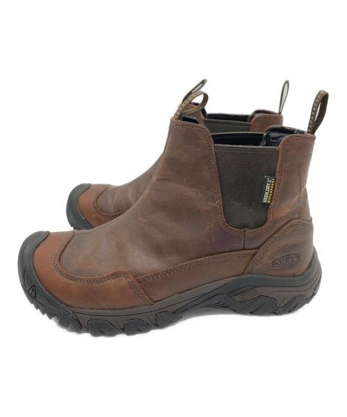 KEEN（キーン）KEEN (キーン) HOODOOIII CHELSEA  ブラウン サイズ:24.5の古着・服飾アイテム