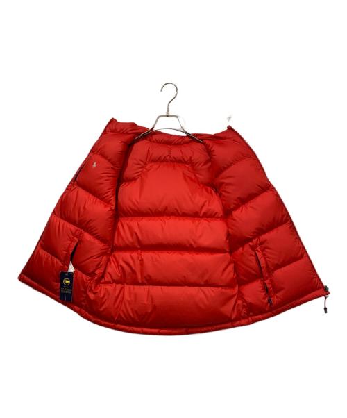 POLO RALPH LAUREN（ポロ・ラルフローレン）POLO RALPH LAUREN (ポロ・ラルフローレン) ダウンベスト レッド×ネイビー サイズ:14-16(L)の古着・服飾アイテム