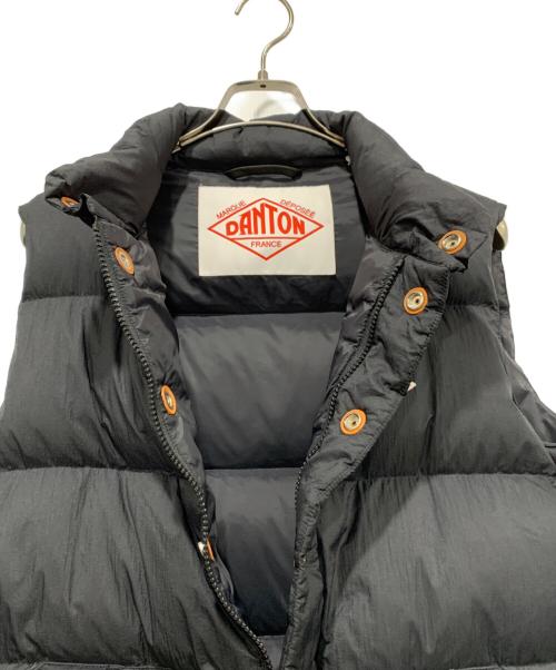 DANTON（ダントン）DANTON (ダントン) ハイロフト ホワイトグース ダウンベスト ブラック サイズ:SIZE Sの古着・服飾アイテム
