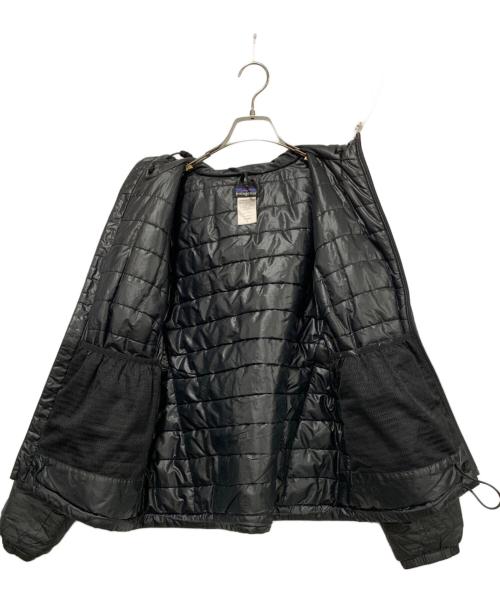 Patagonia（パタゴニア）Patagonia (パタゴニア) マイクロパフ フーデッドジャケット ブラック サイズ:SIZE Sの古着・服飾アイテム