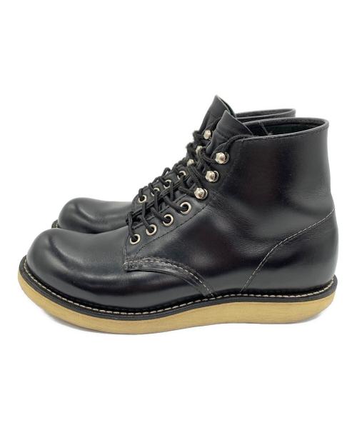RED WING（レッドウィング）RED WING (レッドウィング) 6-inch Classic Round ブラック サイズ:6.5(US)の古着・服飾アイテム