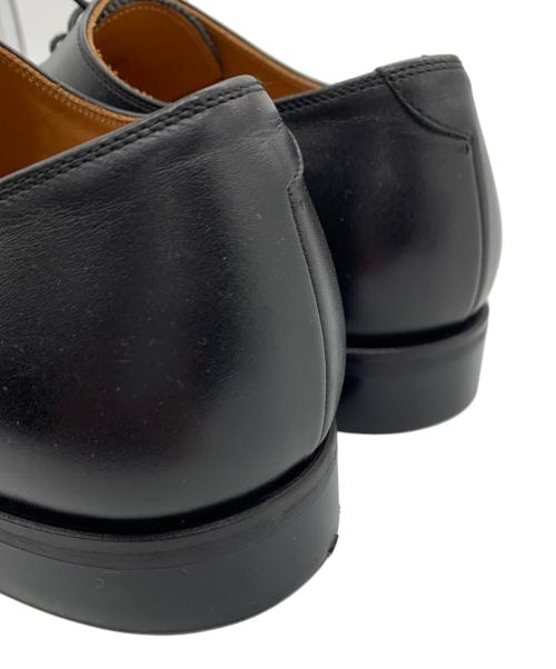 SCOTCH GRAIN（スコッチグレイン）SCOTCH GRAIN (スコッチグレイン) ストレートチップシューズ ブラック サイズ:24cmの古着・服飾アイテム