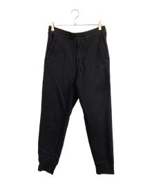 Y-3（ワイスリー）の古着「M CLASSIC TERRY CUFFED PANTS」｜ブラック