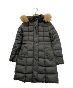 BLUE LABEL CRESTBRIDGEブルーレーベルクレストブリッジ）の古着「ダウンコート」｜ブラック