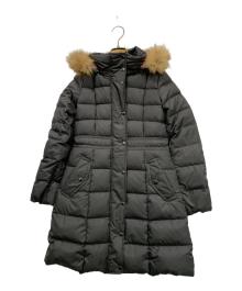 BLUE LABEL CRESTBRIDGE（ブルーレーベルクレストブリッジ）の古着「ダウンコート」｜ブラック