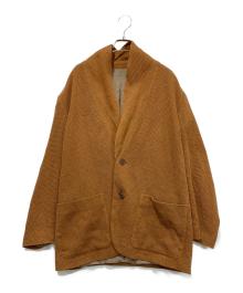 ISSEY MIYAKE（イッセイミヤケ）の古着「ニットジャケット」｜ブラウン