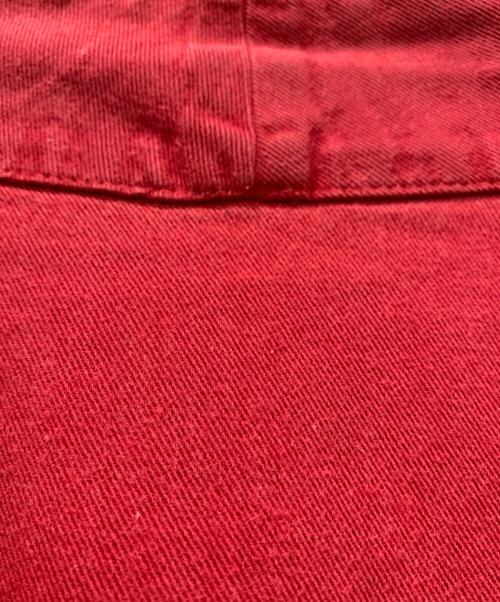 ANTONY SHEPPARD（フィッシャーマンスモック）ANTONY SHEPPARD (フィッシャーマンスモック) 長袖カットソー レッド サイズ:SIZE Mの古着・服飾アイテム