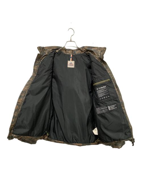 Pyrenex（ピレネックス）Pyrenex (ピレネックス) ダウンジャケット グリーン×ベージュ サイズ:XSの古着・服飾アイテム