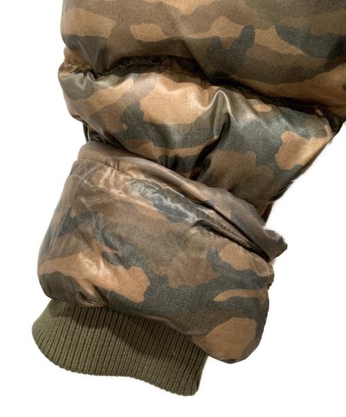 Pyrenex（ピレネックス）Pyrenex (ピレネックス) ダウンジャケット グリーン×ベージュ サイズ:XSの古着・服飾アイテム