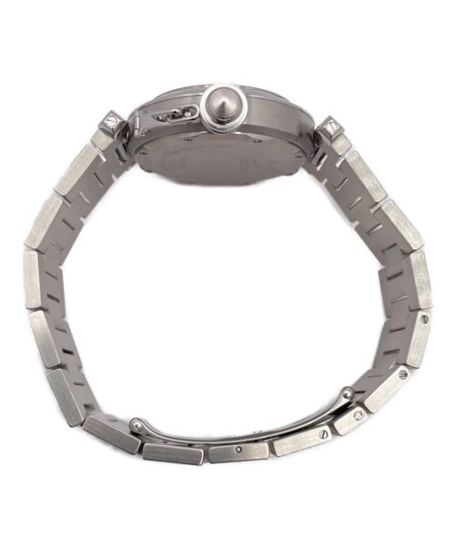 Cartier（カルティエ）Cartier (カルティエ) パシャC ビッグデイト ホワイトの古着・服飾アイテム