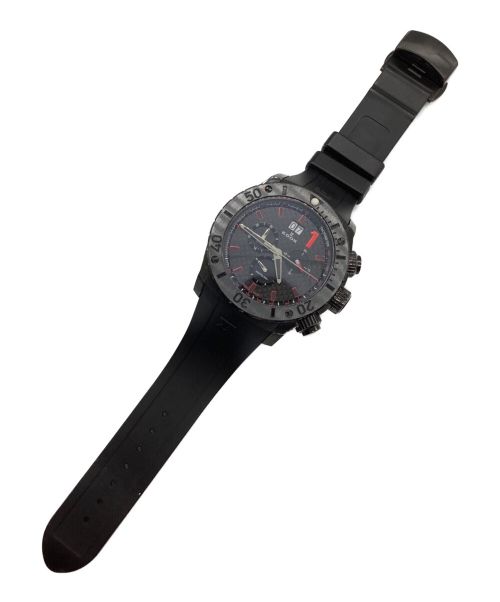 EDOX（エドックス）EDOX (エドックス) 腕時計 ブラックの古着・服飾アイテム