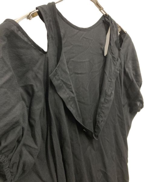 LIMI feu（リミフゥ）LIMI feu (リミフゥ) ワンピース　Lawn A Twist Tank Top Dress ブラック サイズ:Mの古着・服飾アイテム