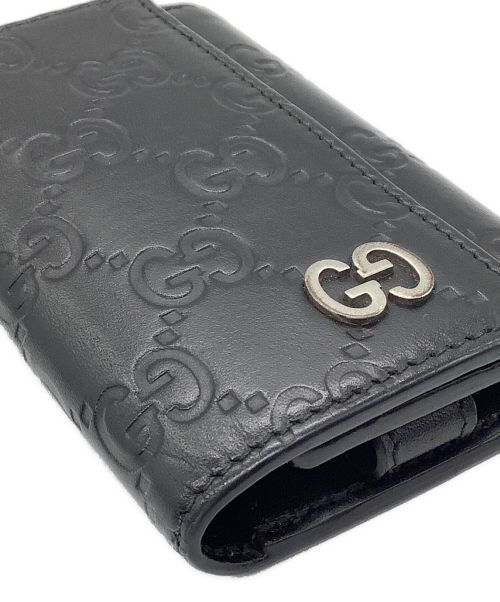 GUCCI（グッチ）GUCCI (グッチ) 6連キーケース ブラックの古着・服飾アイテム