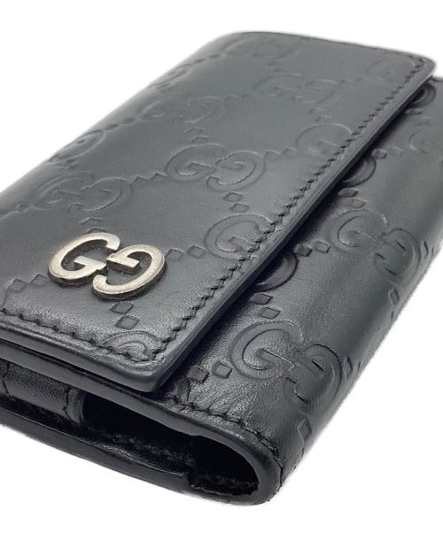GUCCI（グッチ）GUCCI (グッチ) 6連キーケース ブラックの古着・服飾アイテム