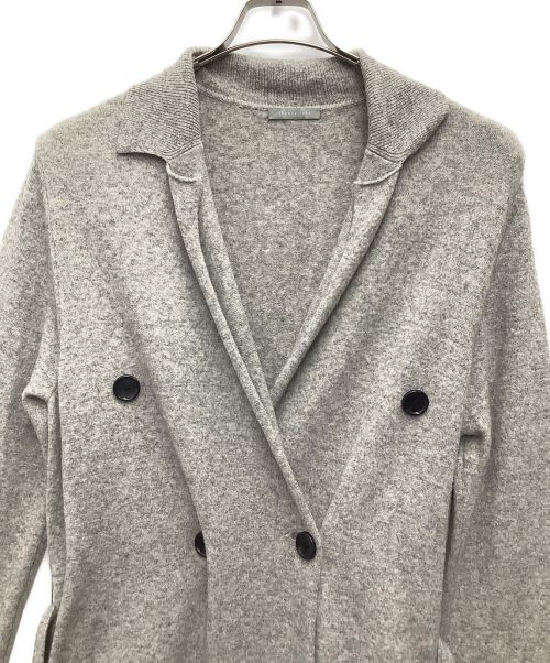 theory luxe（セオリーリュクス）theory luxe (セオリーリュクス) ニットコート グレー サイズ:38の古着・服飾アイテム