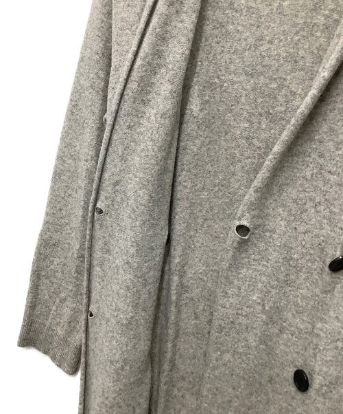 theory luxe（セオリーリュクス）theory luxe (セオリーリュクス) ニットコート グレー サイズ:38の古着・服飾アイテム