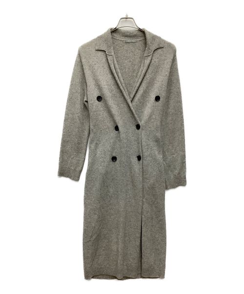 theory luxe（セオリーリュクス）theory luxe (セオリーリュクス) ニットコート グレー サイズ:38の古着・服飾アイテム