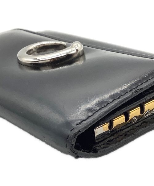 Cartier（カルティエ）Cartier (カルティエ) 6連キーケース ブラックの古着・服飾アイテム