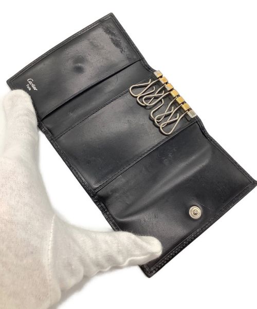 Cartier（カルティエ）Cartier (カルティエ) 6連キーケース ブラックの古着・服飾アイテム