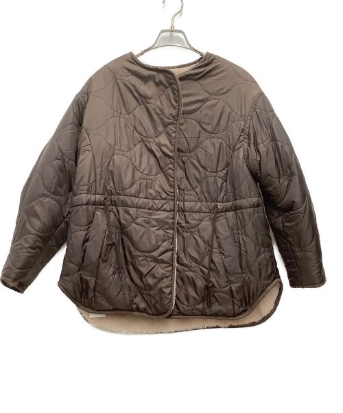 CASA FLINE（カーサフライン）CASA FLINE (カーサフライン) リバーシブルジャケット ピンク×ブラウン サイズ:FREE 未使用品の古着・服飾アイテム