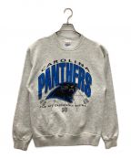 Hanesヘインズ）の古着「スウェット　90S～/NFL CAROLINA PANTHERS/VINTAGE」｜グレー