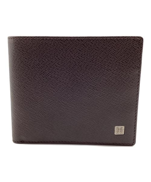 GIVENCHY（ジバンシィ）GIVENCHY (ジバンシィ) 2つ折り札入れ ブラウンの古着・服飾アイテム