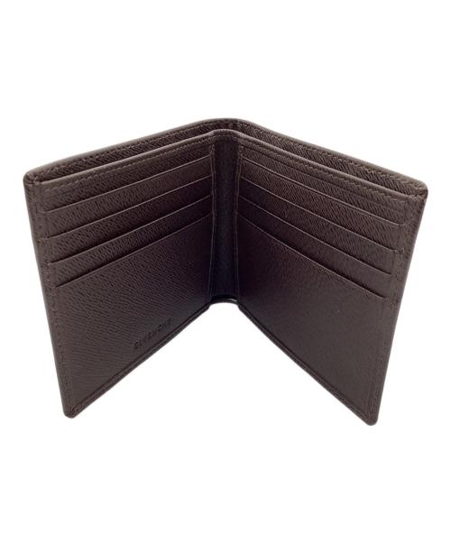 GIVENCHY（ジバンシィ）GIVENCHY (ジバンシィ) 2つ折り札入れ ブラウンの古着・服飾アイテム