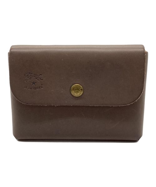 IL BISONTE（イル ビゾンテ）IL BISONTE (イル ビゾンテ) カードケース グレーの古着・服飾アイテム