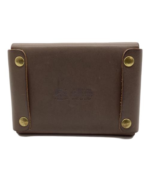 IL BISONTE（イル ビゾンテ）IL BISONTE (イル ビゾンテ) カードケース グレーの古着・服飾アイテム