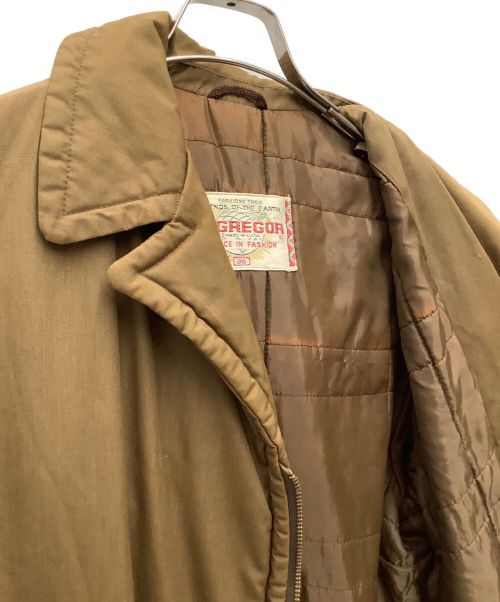 McGREGOR（マックレガー）McGREGOR (マクレガー) フードコート　60S~/地球儀タグ/VINTAGE/古着 ベージュ サイズ:Sの古着・服飾アイテム
