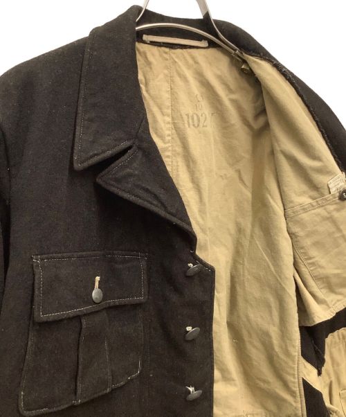 MILITARY（ミリタリー）MILITARY (ミリタリー) ミリタリージャケット　メルトンウールジャケット/スウェーデン軍/40S~/VINTAGE/古着 ブラウン サイズ:-の古着・服飾アイテム