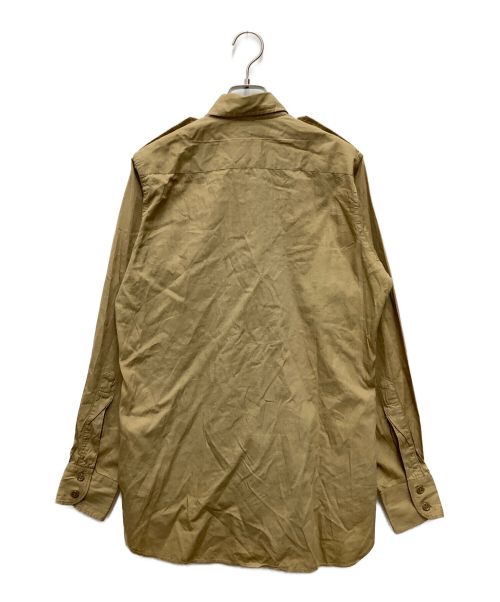 US ARMY（ユーエスアーミー）US ARMY (ユーエス アーミー) 40S~　チノシャツ カーキ サイズ:Sの古着・服飾アイテム