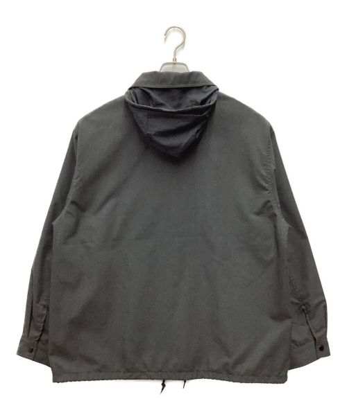 YSTRDY'S TMRRW（イエスタデイズトゥモロウ）YSTRDY'S TMRRW (イエスタデイズトゥモロウ) MIX BROAD P.E. JACKET グレー サイズ:Lの古着・服飾アイテム