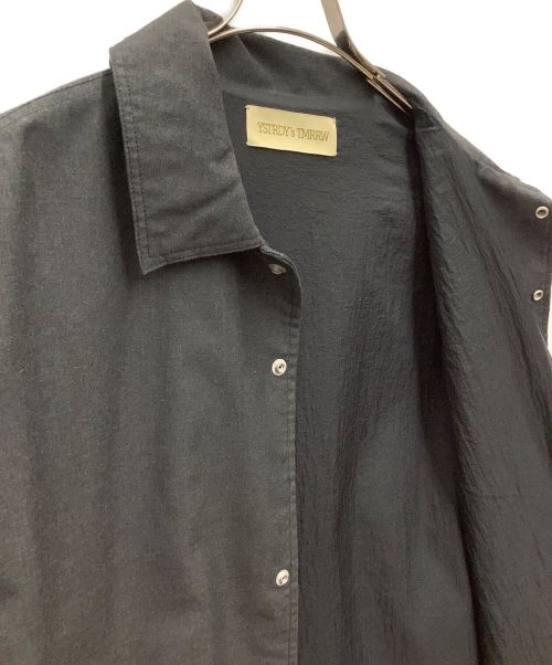 YSTRDY'S TMRRW（イエスタデイズトゥモロウ）YSTRDY'S TMRRW (イエスタデイズトゥモロウ) MIX BROAD P.E. JACKET グレー サイズ:Lの古着・服飾アイテム
