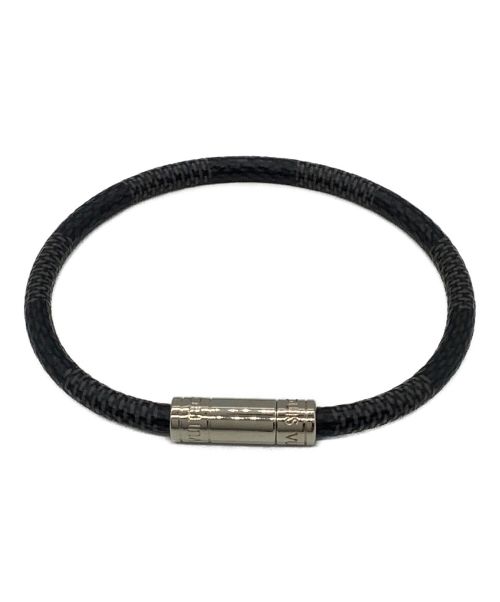 LOUIS VUITTON（ルイ ヴィトン）LOUIS VUITTON (ルイ ヴィトン) ブラスレ・キープイット ダミエ・エベヌ ブラックの古着・服飾アイテム