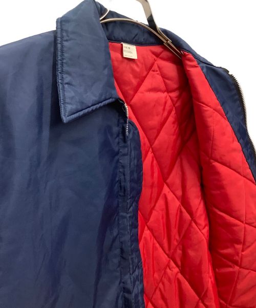 TODD UNIFORM（-）TODD UNIFORM (-) ジップジャケット　80S~90S/VINTAGE/古着 ネイビー サイズ:Mの古着・服飾アイテム