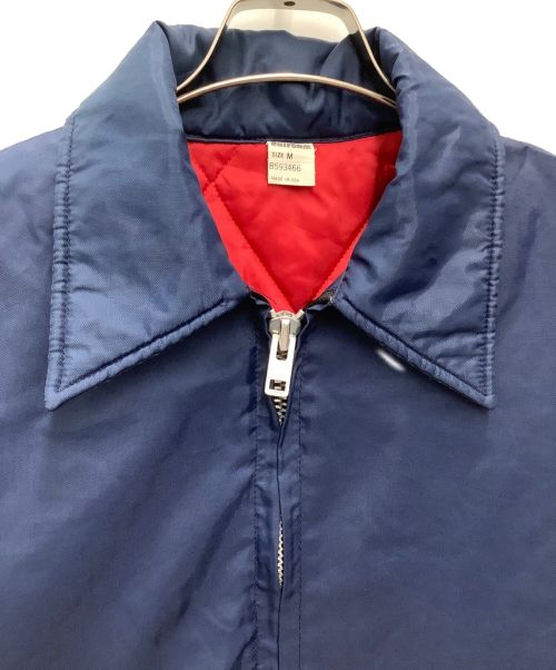 TODD UNIFORM（-）TODD UNIFORM (-) ジップジャケット　80S~90S/VINTAGE/古着 ネイビー サイズ:Mの古着・服飾アイテム