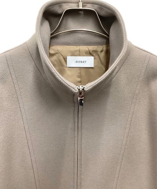 ASTRAET（アストラット）ASTRAET (アストラット) スタンドカラーブルゾン グレー サイズ:FREE 未使用品の古着・服飾アイテム