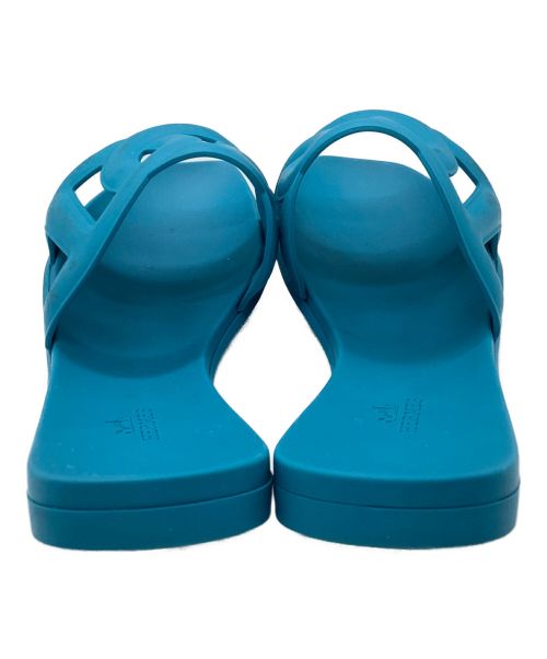 HERMES（エルメス）HERMES (エルメス) アロハ シェーヌダンクル ブルー サイズ:SIZE 35の古着・服飾アイテム