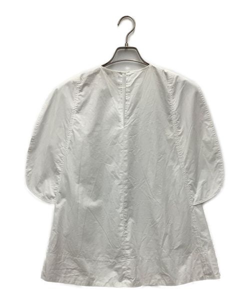 YORI（ヨリ）YORI (ヨリ) 21SS ブラウス ホワイト サイズ:SIZE M (36)の古着・服飾アイテム