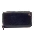 GUCCIグッチ）の古着「インターロッキング 長財布」｜ブラック