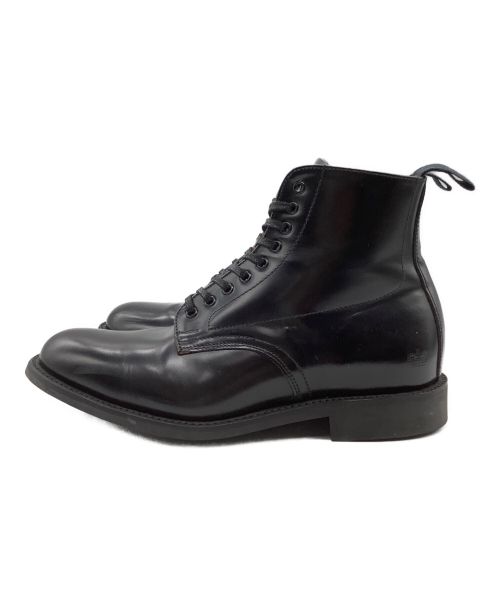 SANDERS（サンダース）SANDERS (サンダース) ミリタリーダービーブーツ ブラック サイズ:3 1/2の古着・服飾アイテム