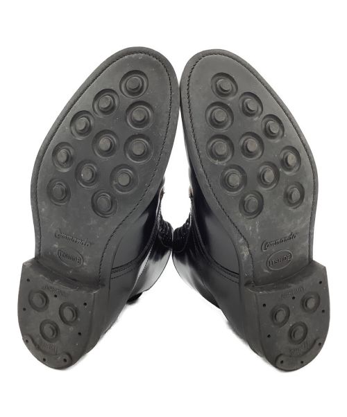 SANDERS（サンダース）SANDERS (サンダース) ミリタリーダービーブーツ ブラック サイズ:3 1/2の古着・服飾アイテム