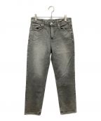 upper hightsアッパーハイツ）の古着「デニムパンツ」｜グレー