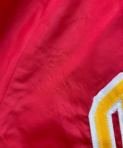 Champion（チャンピオン）Champion (チャンピオン) 90S~　USA製　スタジャン レッド サイズ:Lの古着・服飾アイテム