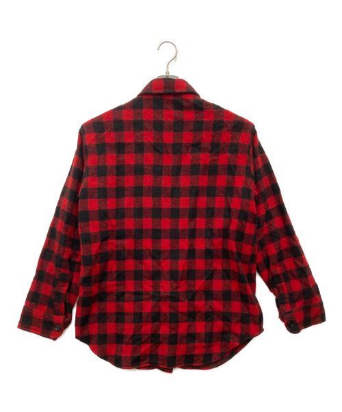 WOOLRICH（ウールリッチ）WOOLRICH (ウールリッチ) 80S~90S　ウールネルシャツ レッド サイズ:SIZE Sの古着・服飾アイテム