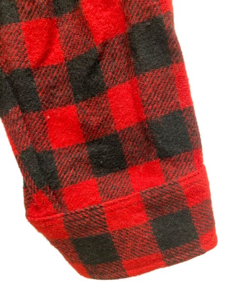 WOOLRICH（ウールリッチ）WOOLRICH (ウールリッチ) 80S~90S　ウールネルシャツ レッド サイズ:SIZE Sの古着・服飾アイテム